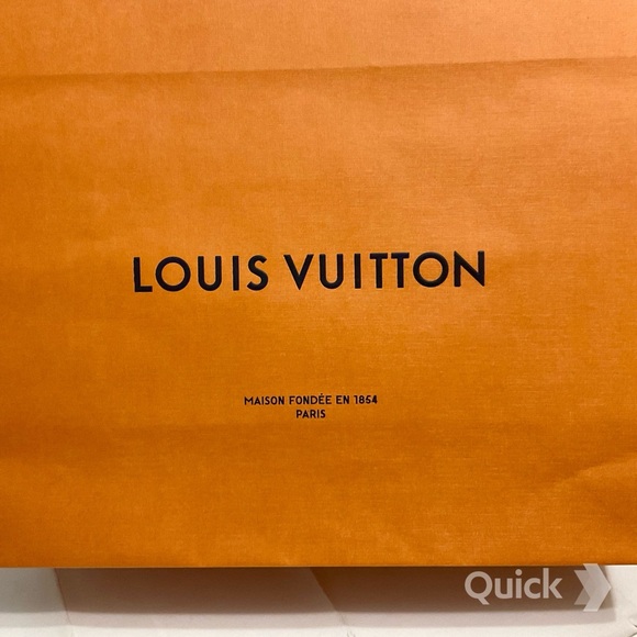 Louis Vuitton Gift Bag and Blue Ribbon - 6 pcs bundle set - Picture 5 of 12